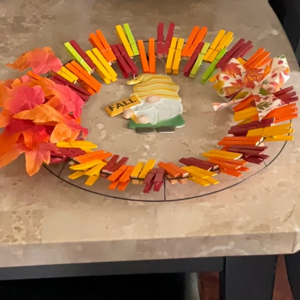 Handcrafted 18” FALL Wreath